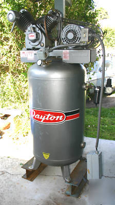 Dayton 60 gallon 5 hp commercial grade air compressor