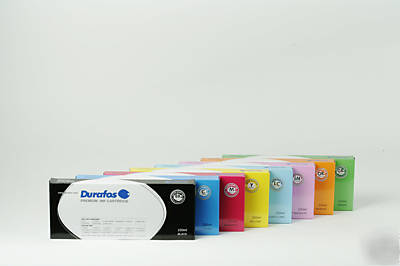 Durafos 440ML inks for mimaki jv-3 complete 6 color set