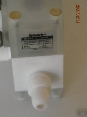 Dymatrix manifold valve dampv - 05062