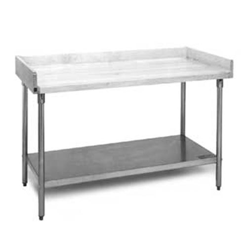 Eagle MT3060B-bs bakers table, maple wood top with spla
