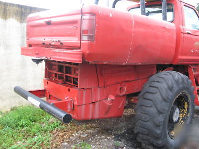 Monster truck hough front end loader ford ranger diesel