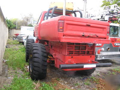 Monster truck hough front end loader ford ranger diesel