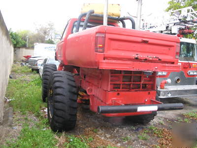 Monster truck hough front end loader ford ranger diesel