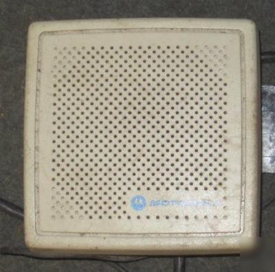 Motorola amplified speaker for spectra,micor,mitrek