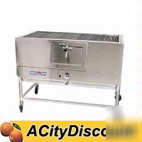 New american range 30IN. mesquite wood char broiler