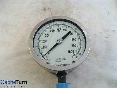 New ashcroft type 1009 hydraulic gauge 