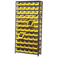 New quantum storage 60 bin shelf unit-12 x 36 x 75 