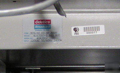 Odetics TCS90 tcs 90 automated tape library, digibeta