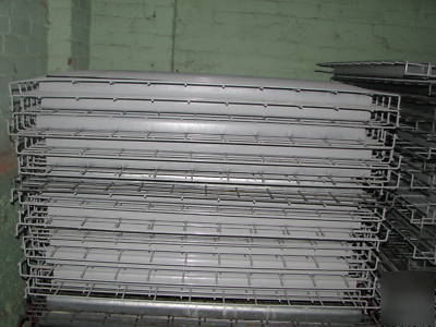 Pallet rack wire mesh decks 42