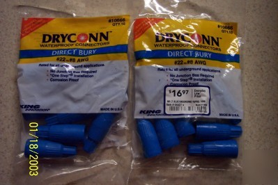 20-underground waterproof connectors dryconn #22 to -#8