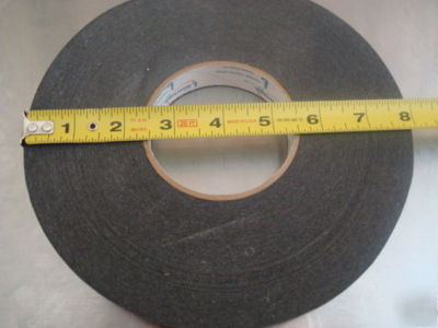 6 rolls black masking tape painters art hobby etc 3/4