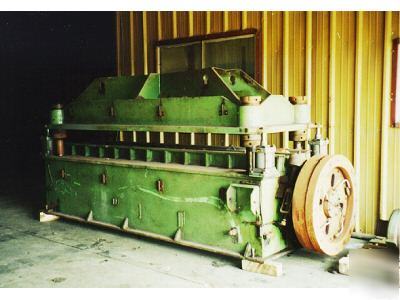 #6482 - 100 ton yoder 4-post mech. downacting press