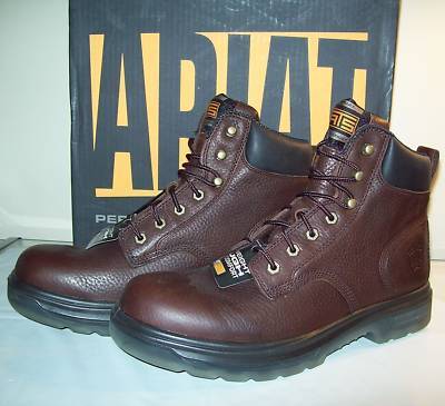 Ariat mag steel work safety boots shoes 12 medium