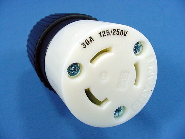 Bryant hubbell locking connector non-nema 30A 125/250V