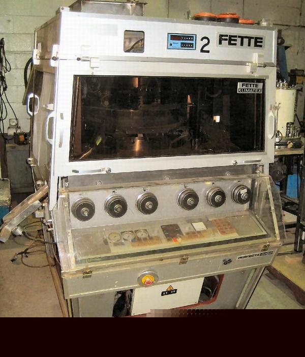 Fette high speed bi-layer tablet press