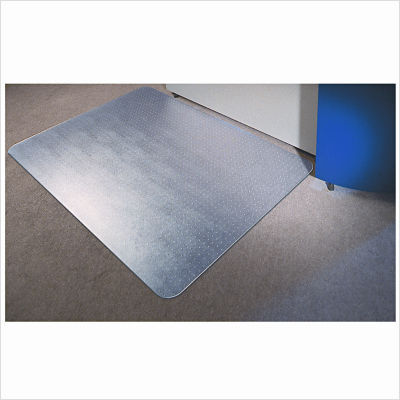 Floortex polycarbonate chair mat, 48 x 60, clear