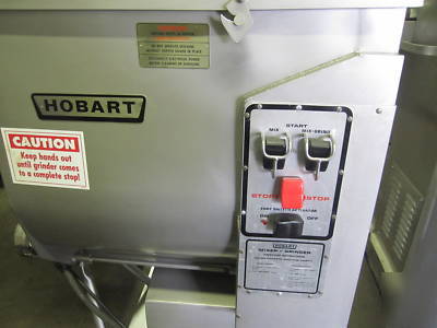 Hobart mixer grinder 4346 meat carniceria butcher boy