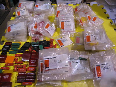 New cutler hammer E30 operator button lenses assortment