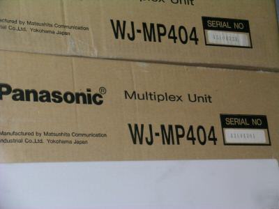 Panasonic wj-MP404 data multiplex unit pan tilt mechani
