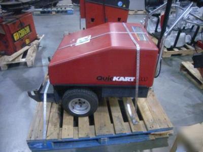 Quickart shopping cart retriever / pusher machine used