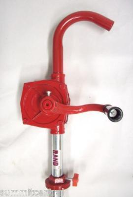 Rand rotary barrel pump/self priming/oil/fuel/wvo/hand