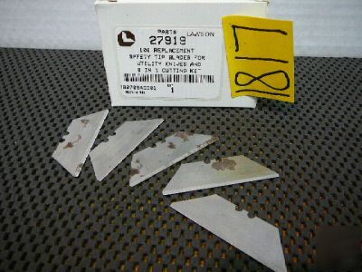  replacement safety tip blades for utility knives (100)