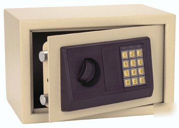 Floor or wall mount digital electric solid steel safe