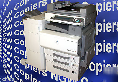 Konica minolta C351 color copier printer scan 168K