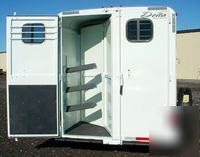 New 2010---two horse 700 deluxe-horse---stock trailers 