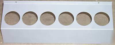New * 6 spray can rack shop or garage organizer