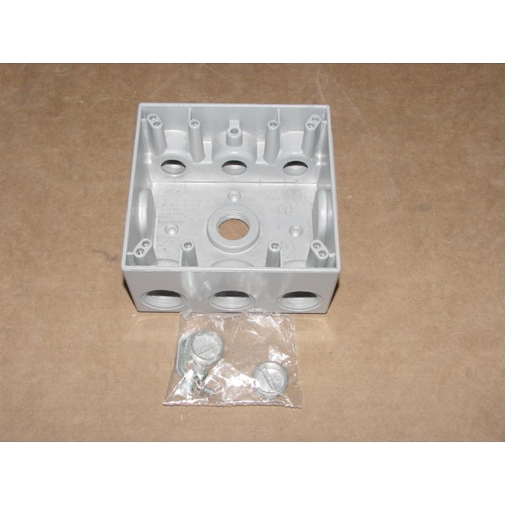 Pass & seymour hx 30FZ 007 weatherbox 2-gang 150103