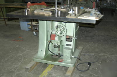 Rebuilt whitney 89 woodworking shaper 1THOU runout 1.25