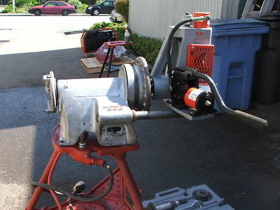 Ridgid 300 & ridgid hydraulic roller groover 918