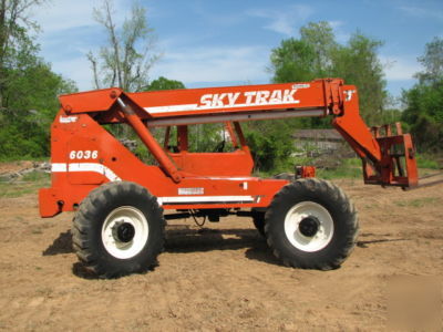 Skytrak 6036 telescopic forklift telehandler we deliver