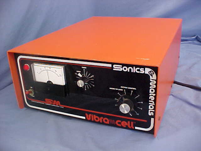 Sonics & materials VC250B ultrasonic generator /source