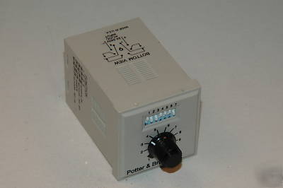 New potter & brumfield time delay relay cns-35-92 - 