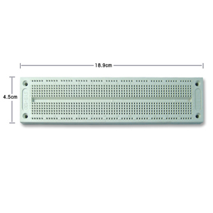 760 point solderless pcb breadboard bread board [EST53]