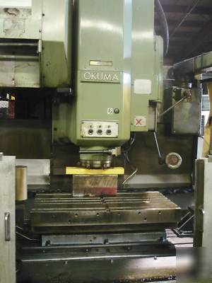 Cnc vertical machining center okuma mc 5 va reduced