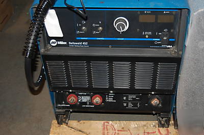 Miller deltaweld 452 mig welder 450 amp w dual feeder