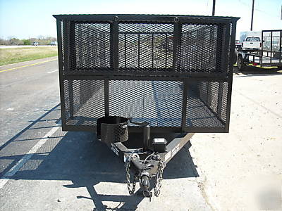 New 76X16 16FT 16' cargo atv utility landscape trailer 