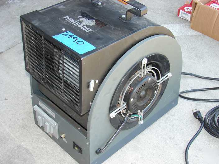 Power cat 1200XL portable 2 speed blower 1200/800 cfm