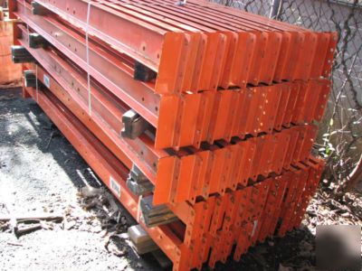 Pushback pallet rack components