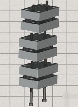 Sherline mill modular z axis spacer 4-1/2