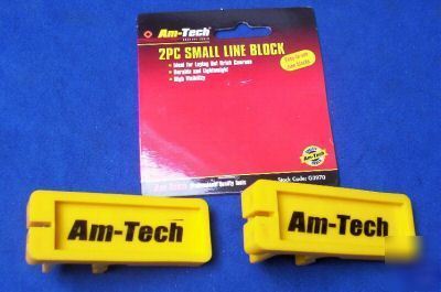 Small line blocks - pack of 2 hi-vis coloured blocks