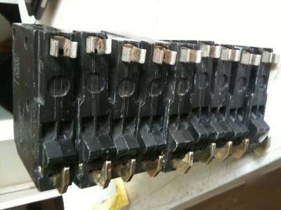 Square d tandem breaker 15 amp QOT1515 (lot of 9)