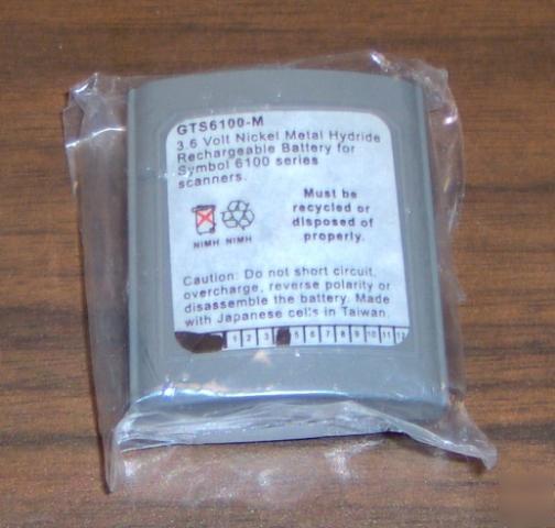 Symbol scanner battery GTS6100-m oem 