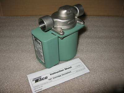 Taco 006-ST4 stainless steel threaded circulator pump