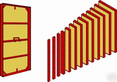 Steel concrete forms